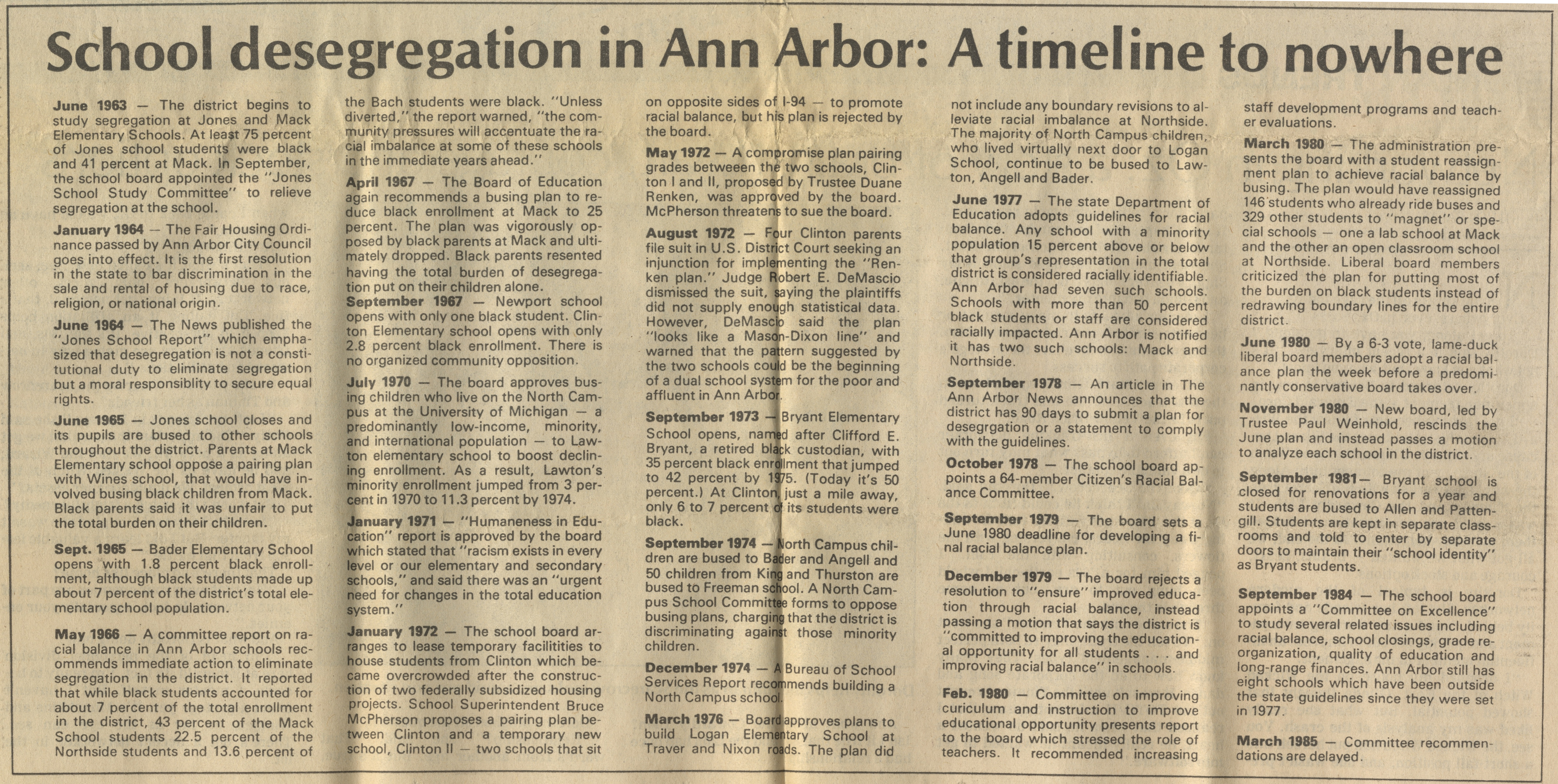 The End Of A School Desegregation Order And Its Potential Consequences The End Of A School Desegregation Order And Its Potential Consequences