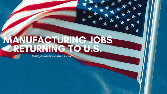 The Reality Of Bringing Manufacturing Jobs Back To The US The Reality Of Bringing Manufacturing Jobs Back To The US