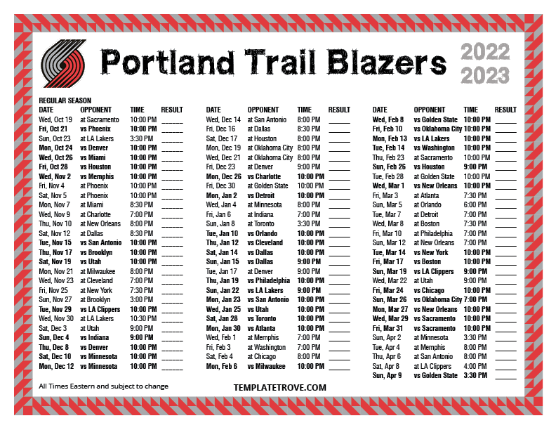 Thunder Vs. Trail Blazers: Game Time, TV Schedule & Streaming Options (March 7th) Thunder Vs. Trail Blazers: Game Time, TV Schedule & Streaming Options (March 7th)
