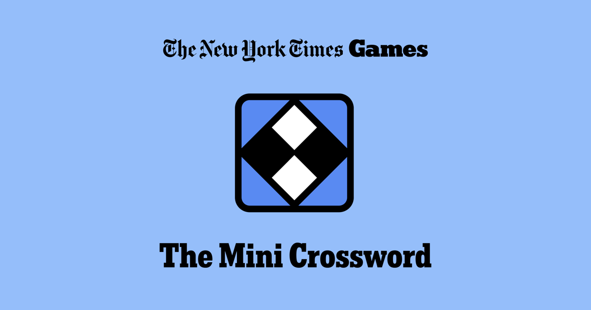 Thursday, April 10th NYT Mini Crossword Puzzle Answers Thursday, April 10th NYT Mini Crossword Puzzle Answers