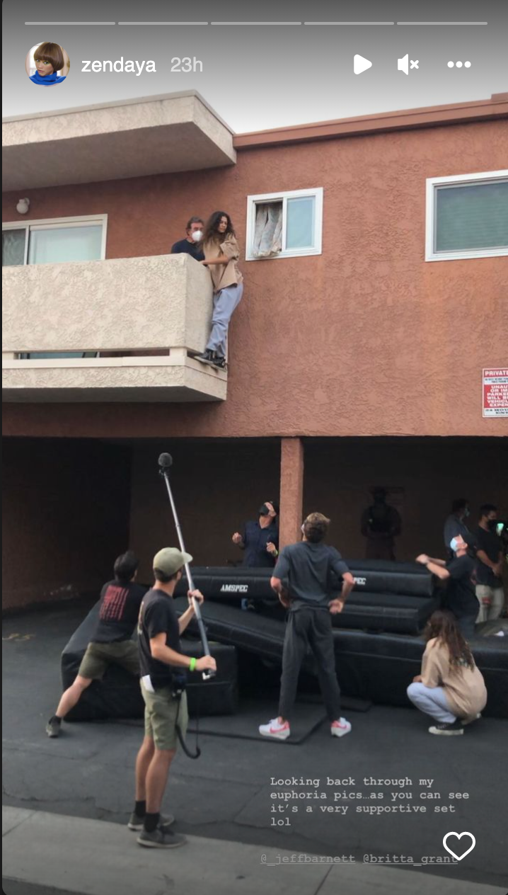 Tom Holland And Zendaya Spotted Together After Engagement Announcement On Euphoria Set Tom Holland And Zendaya Spotted Together After Engagement Announcement On Euphoria Set