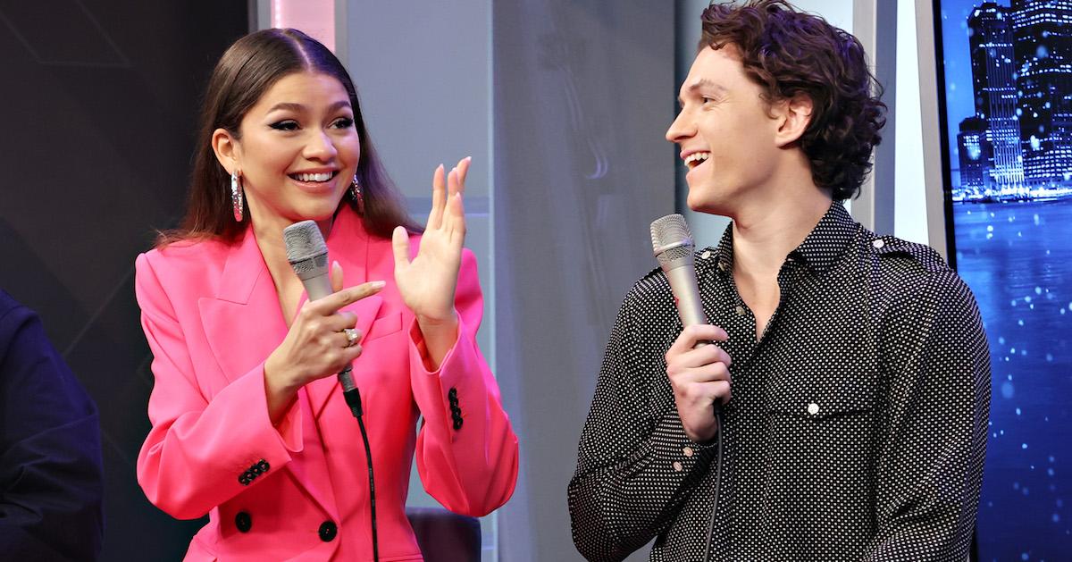 Tom Holland And Zendaya's First Public Appearance Since Engagement At The Euphoria Set Tom Holland And Zendaya's First Public Appearance Since Engagement At The Euphoria Set