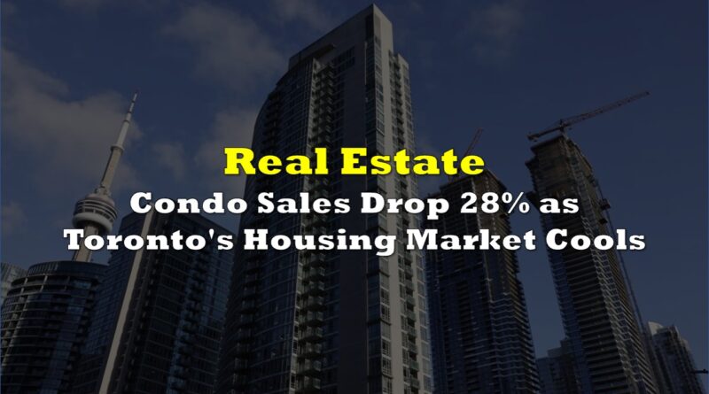 Toronto Housing Market Cools: Sales Plummet 23%, Prices Dip 4% Toronto Housing Market Cools: Sales Plummet 23%, Prices Dip 4%
