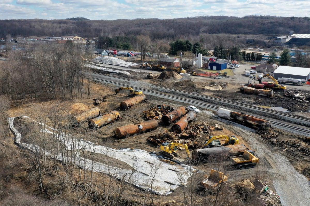 Toxic Chemical Residues From Ohio Train Disaster Remain In Buildings Toxic Chemical Residues From Ohio Train Disaster Remain In Buildings