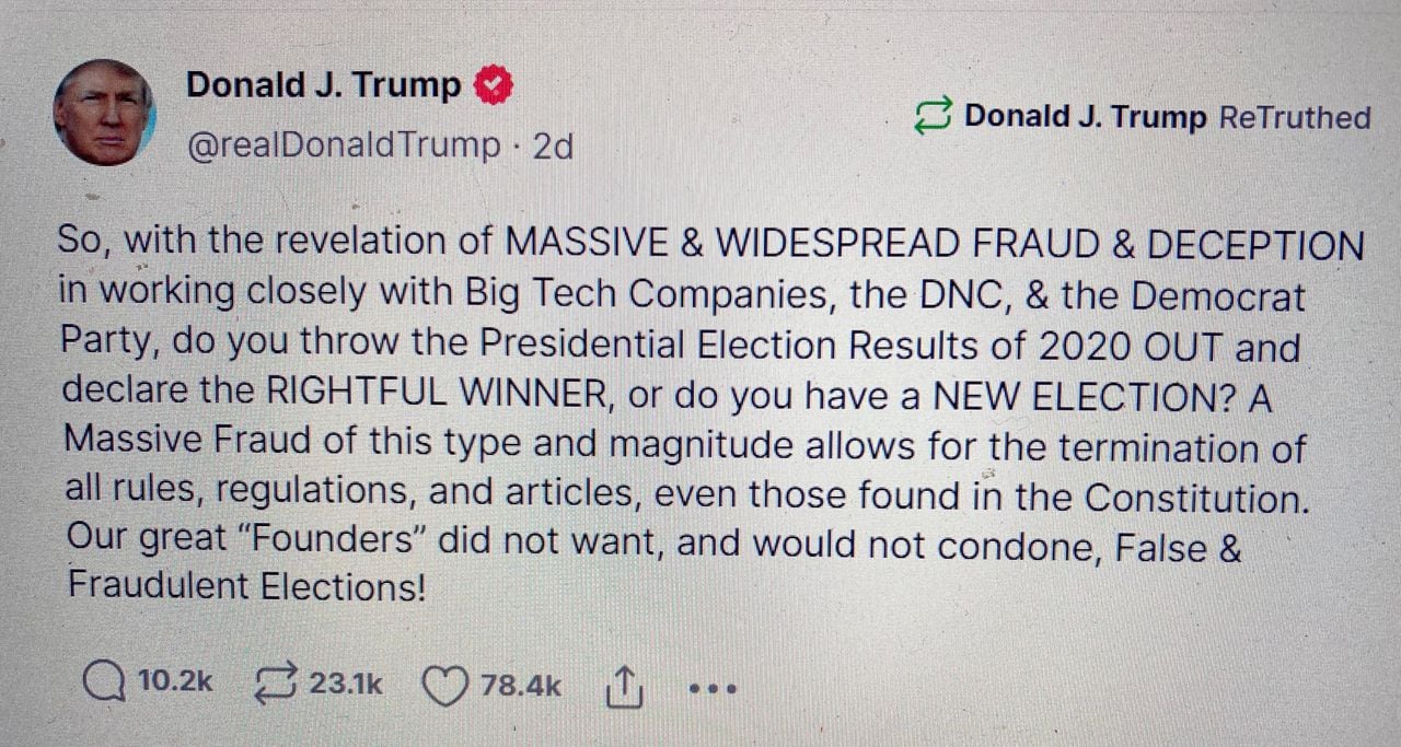 Trump's Response On Upholding The Constitution: Trump's Response On Upholding The Constitution: