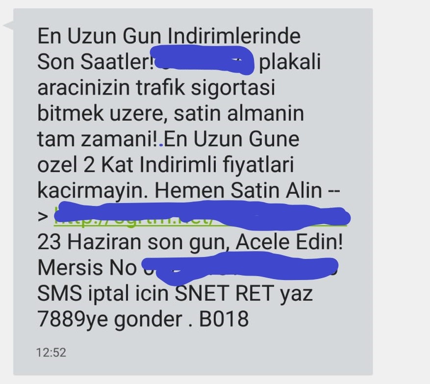 Türkiye'deki SMS Dolandırıcılığı Sorunu Ve Artan Şikayetler Türkiye'deki SMS Dolandırıcılığı Sorunu Ve Artan Şikayetler