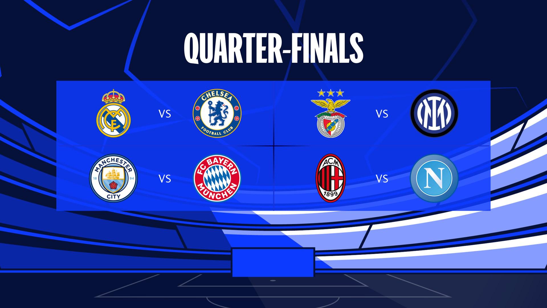 UEFA Champions League Semi-Finals 2024: Barcelona, Inter, Arsenal, PSG UEFA Champions League Semi-Finals 2024: Barcelona, Inter, Arsenal, PSG