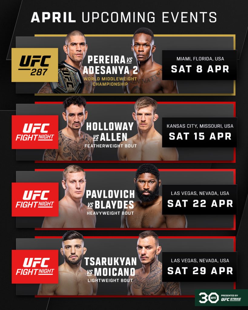 UFC Fight Card Schedule May 2025: Full Events & UFC 315 Details UFC Fight Card Schedule May 2025: Full Events & UFC 315 Details