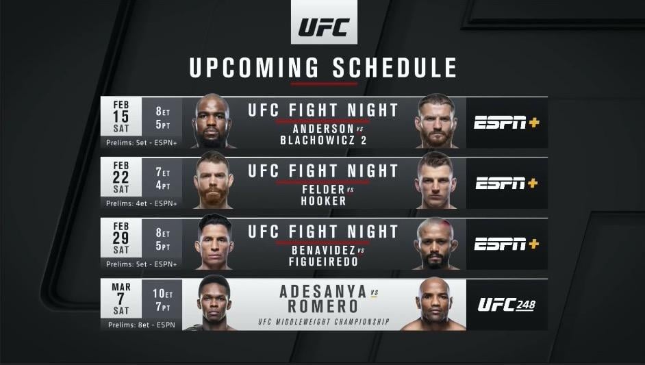 UFC Schedule May 2025: All Fights Including UFC 315 UFC Schedule May 2025: All Fights Including UFC 315