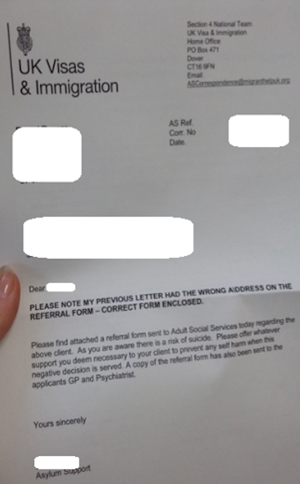 UK Asylum Crackdown: Home Office Targets Migrants From Three Countries UK Asylum Crackdown: Home Office Targets Migrants From Three Countries
