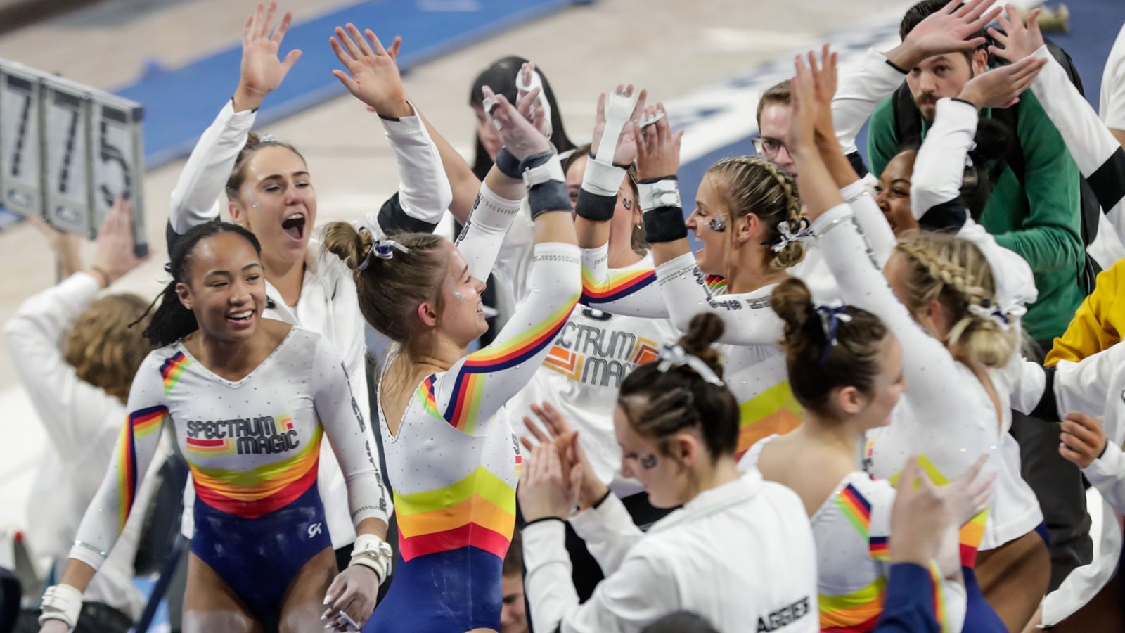 Utah State Gymnastics Wins First Mountain West Championship Utah State Gymnastics Wins First Mountain West Championship