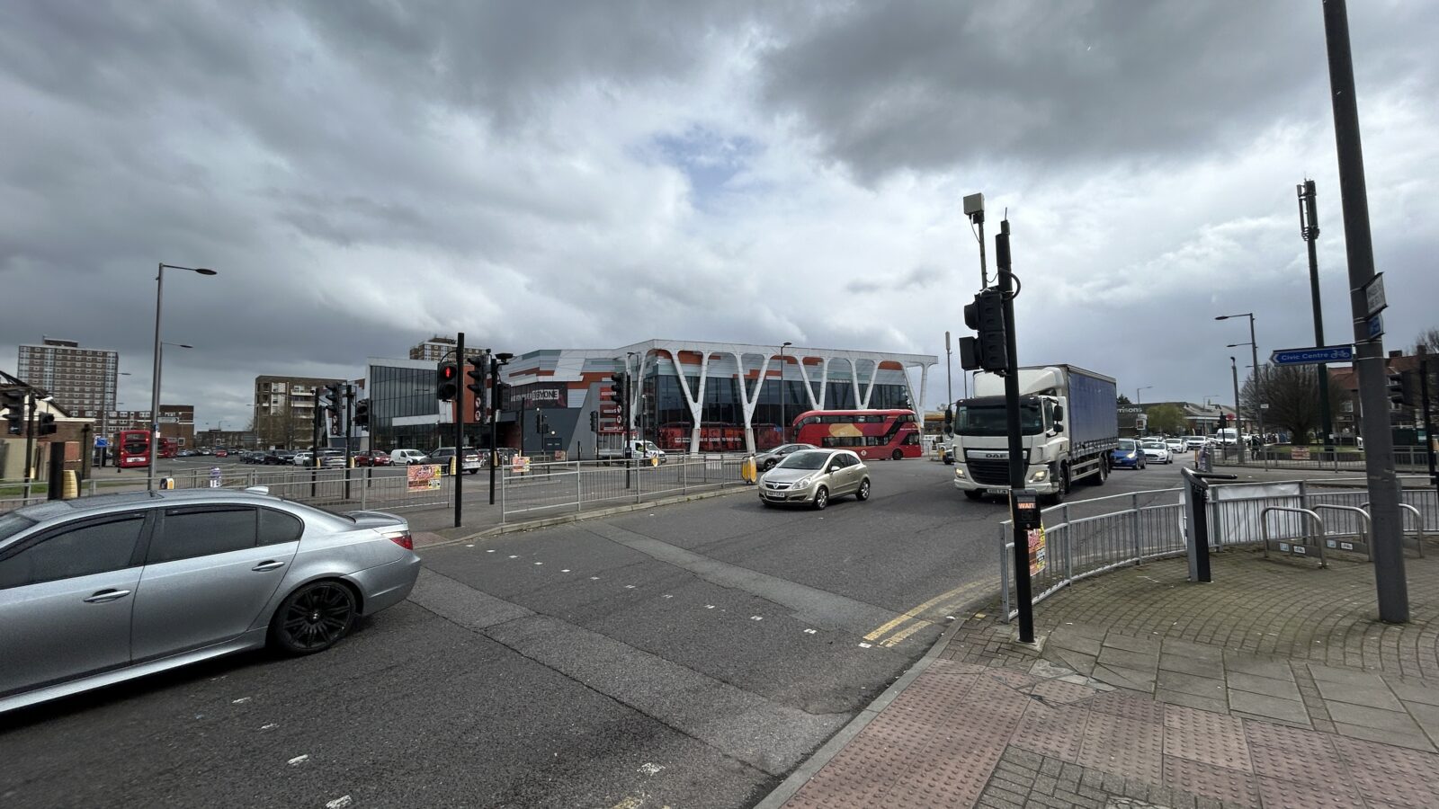 Whalebone Lane South Dagenham Crash: Car Overturns Whalebone Lane South Dagenham Crash: Car Overturns