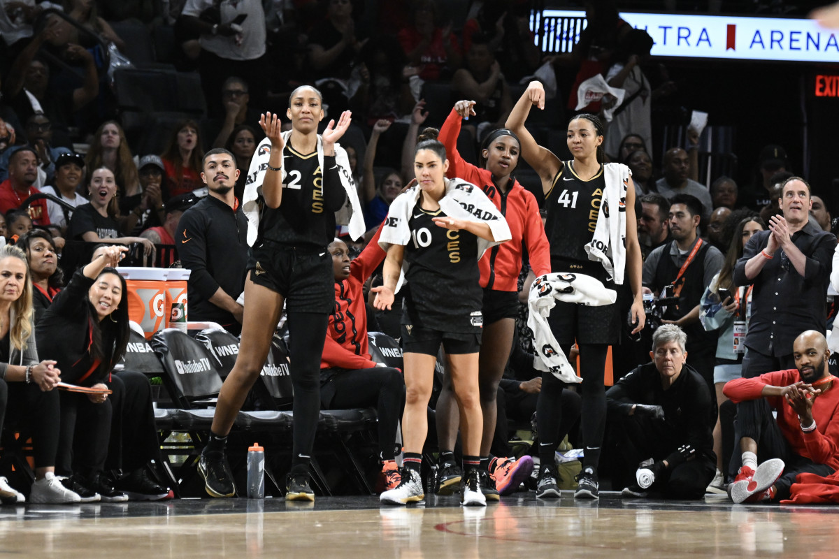 Wholesome Exchange Between Kelsey Plum And Kate Martin Wins Over Aces Fans Wholesome Exchange Between Kelsey Plum And Kate Martin Wins Over Aces Fans