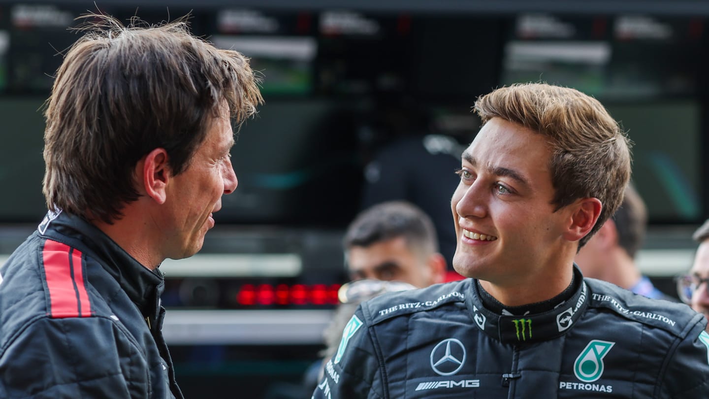 Wolff Drops Another Clue About Russell's F1 Future With Mercedes Wolff Drops Another Clue About Russell's F1 Future With Mercedes