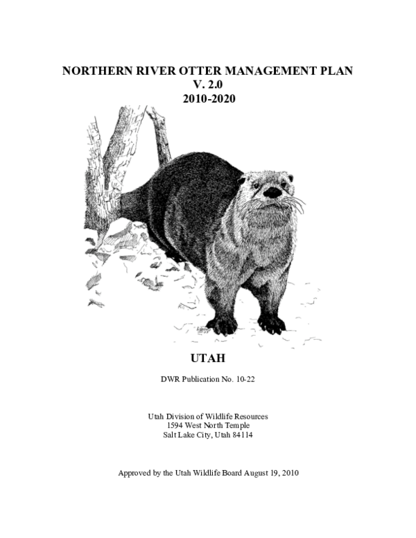 Wyoming Otter Management: A Critical Shift Wyoming Otter Management: A Critical Shift