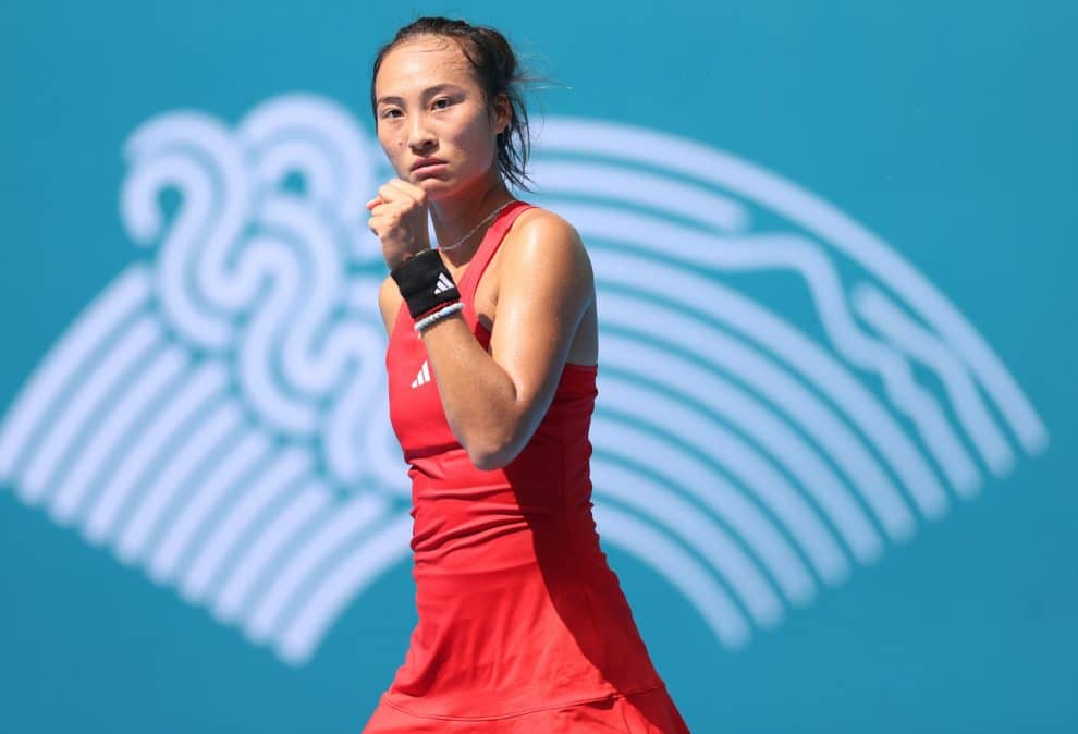 Zheng Qinwen Advances To Italian Open Round Of 16 Zheng Qinwen Advances To Italian Open Round Of 16